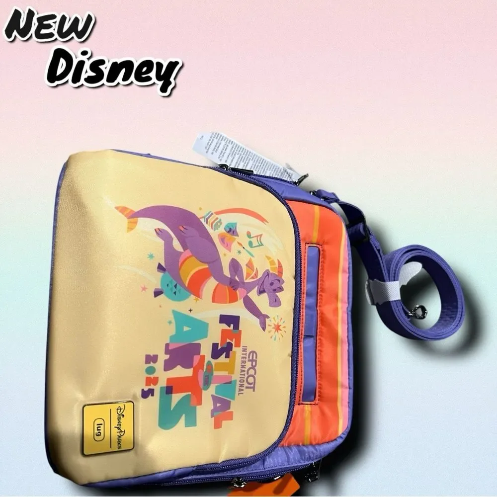 New NWT Disney Parks Figment Festival of the Arts 2025 Crossbody Bag by Lug